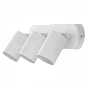 Aplique direccional triple blanco 135W