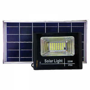 Foco solar LED 25W